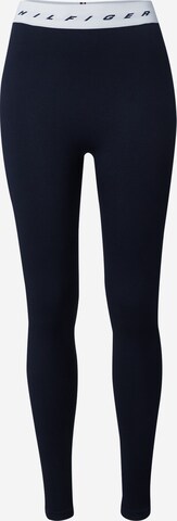 TOMMY HILFIGER Skinny Sportbroek in Blauw: voorkant