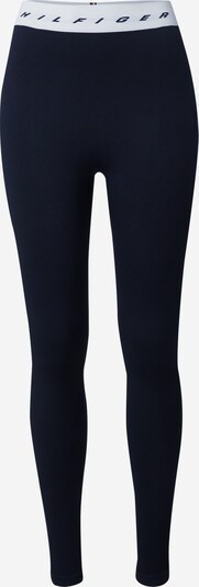 TOMMY HILFIGER Pantalon de sport en bleu marine / blanc cassé, Vue avec produit