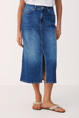 Part Two Rok 'Dilin' in Blauw: voorkant