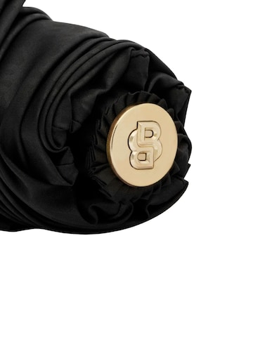 BOSS Paraplu 'Pocket umbrella Double B' in Zwart
