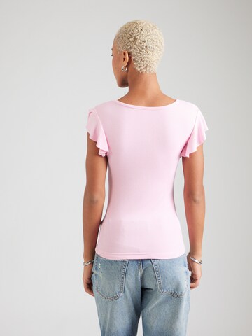 ONLY Футболка 'ONLBELIA' в Ярко-розовый