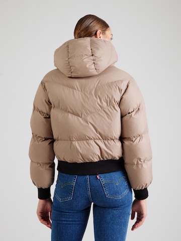 LEVI'S ® Φθινοπωρινό και ανοιξιάτικο μπουφάν 'Noe Western Crop Puffer' σε γκρι