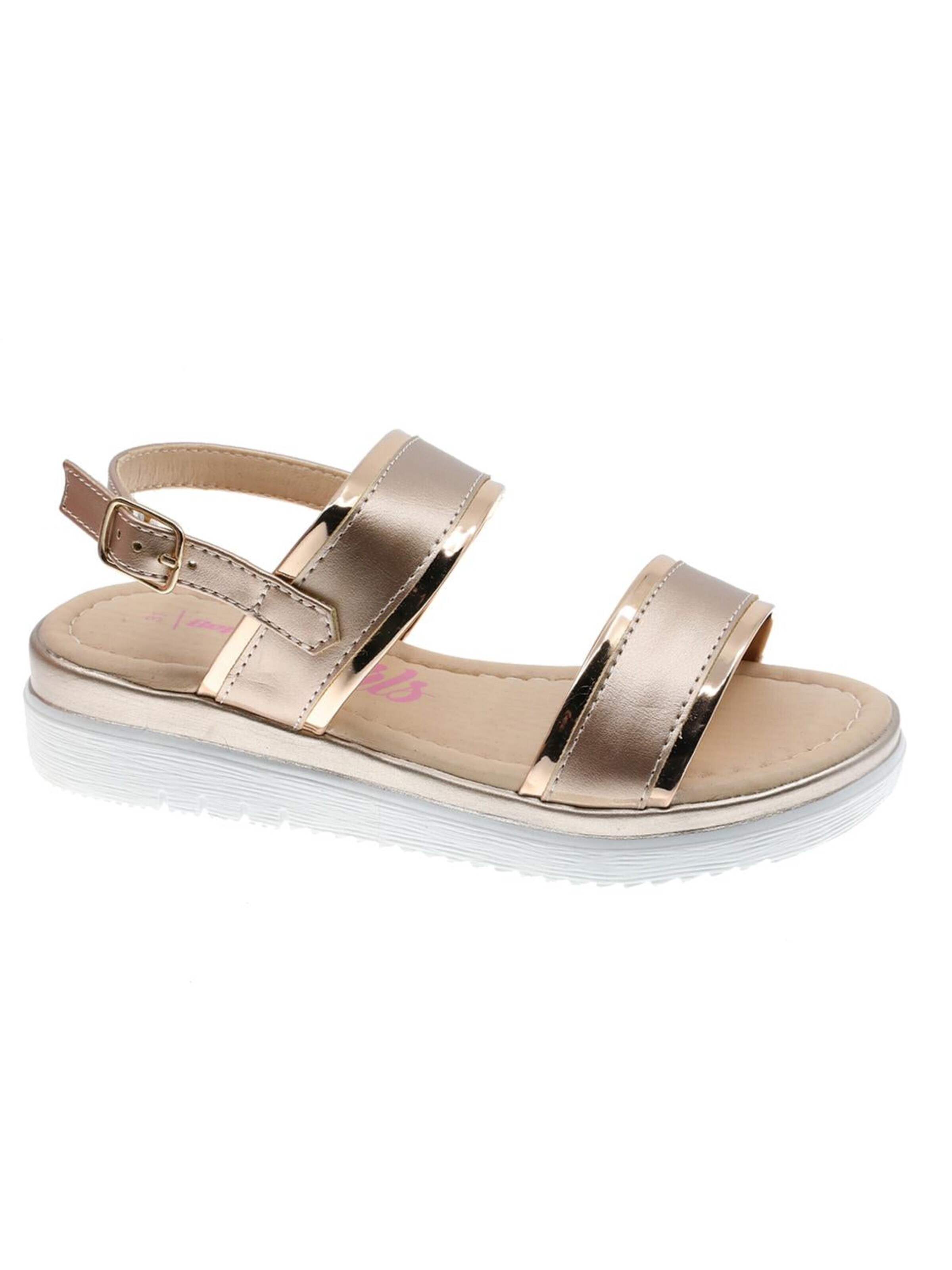 Beppi Sandalen in Goud: voorkant