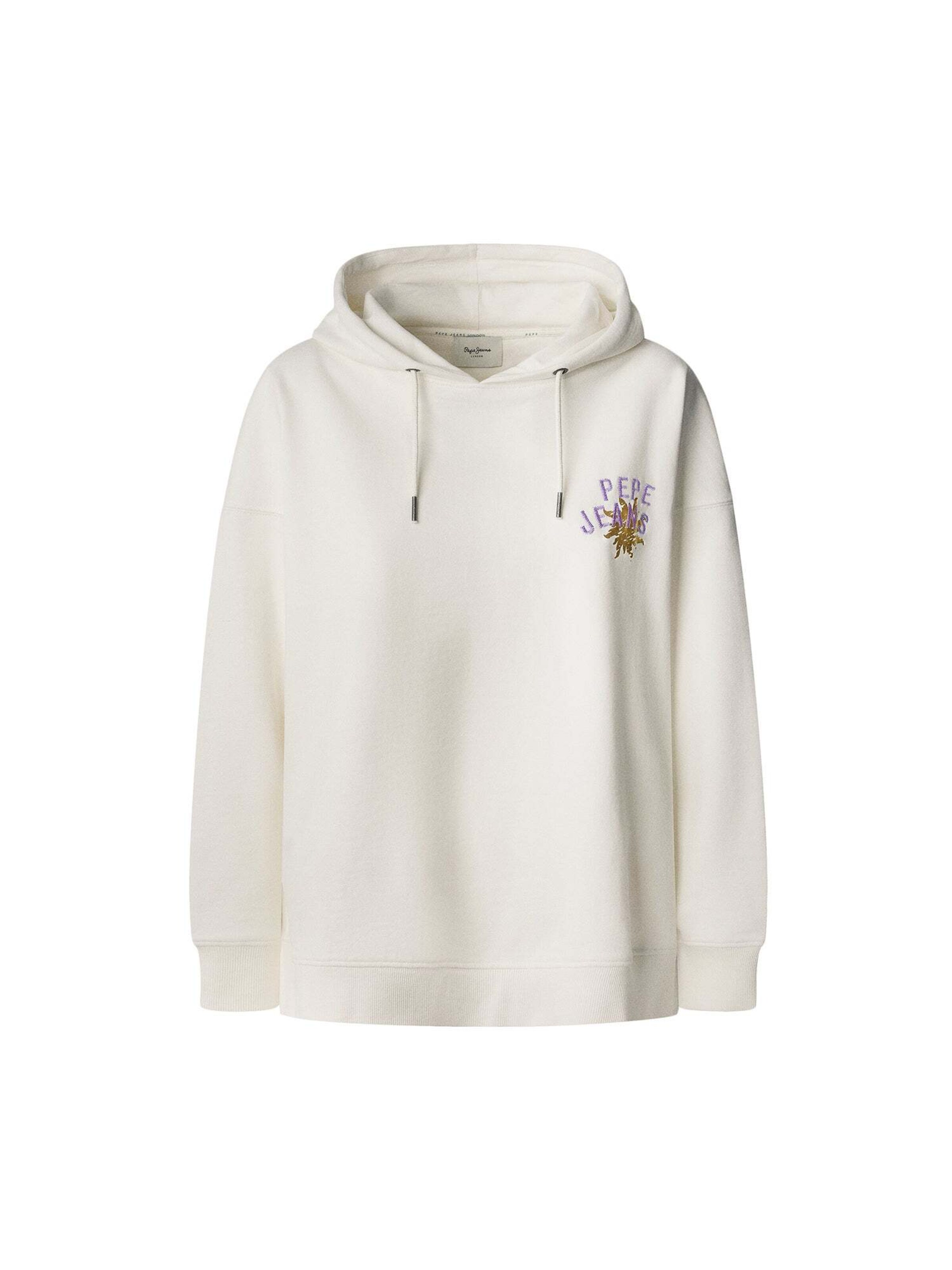 Pepe Jeans Sweatshirt 'Angy' in White: front