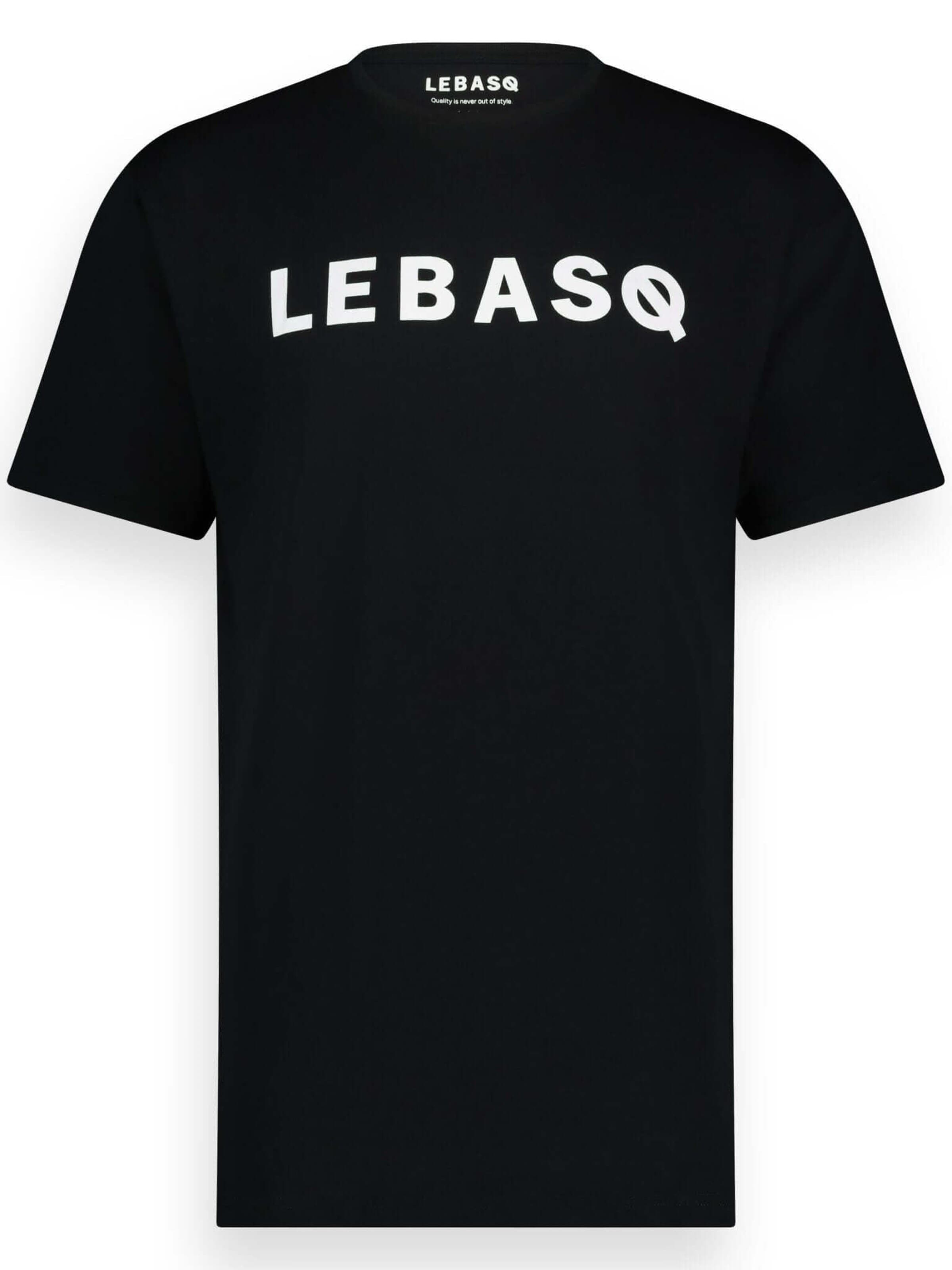 LEBASQ Shirt 'Crew' in Black: front
