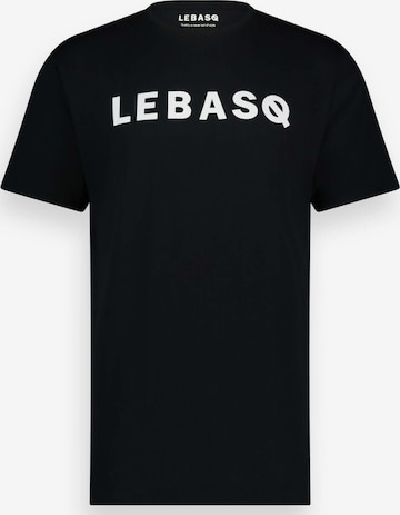 T-Shirt 'Crew' LEBASQ en noir : devant