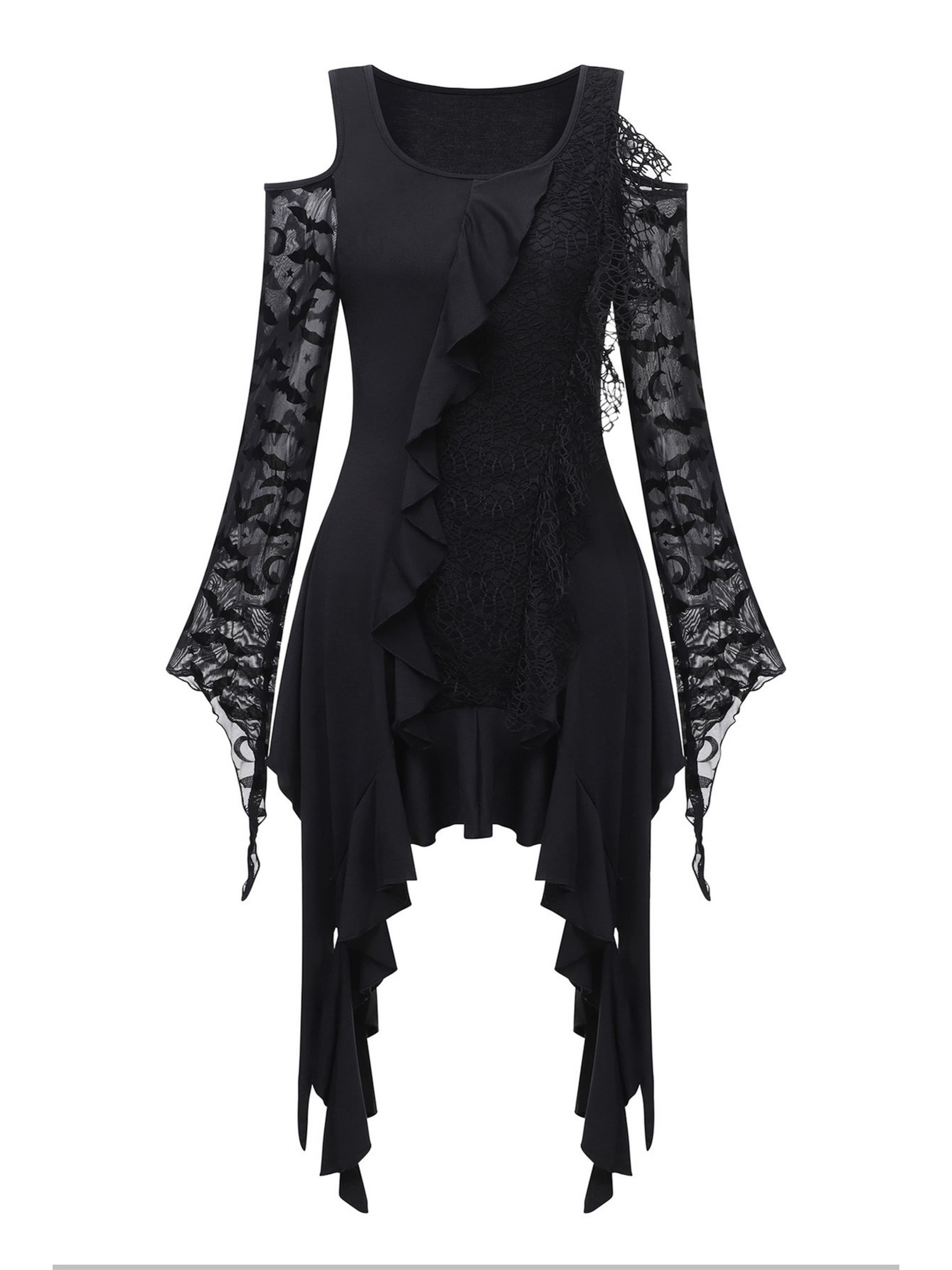 LapaPlus Jurk in Zwart