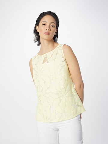 COMMA - Blusa em amarelo: frente