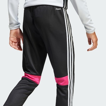 ADIDAS PERFORMANCE Tapered Sportbroek 'Tiro 25 Essentials' in Zwart