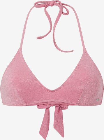 Pepe Jeans Bikini Top in Pink: front