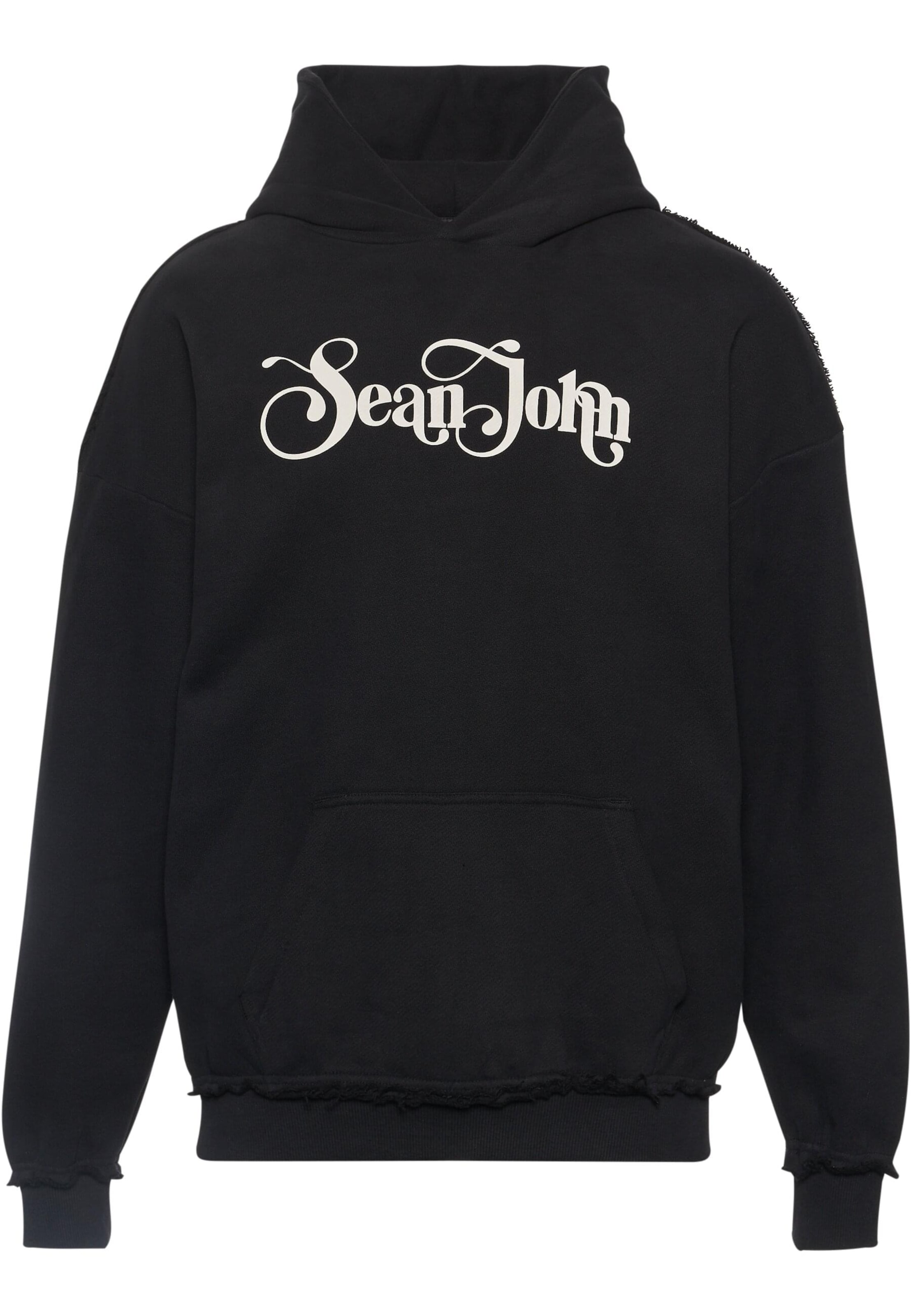 Sean John Sweatshirt in Black: front
