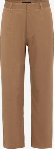 Antioch Loosefit Housut värissä beige: etupuoli
