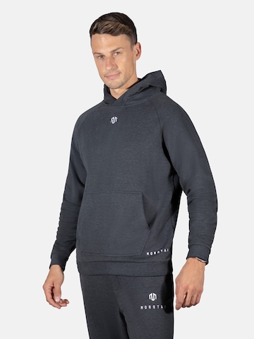 MOROTAI Athletic Sweater 'Kimo' in Grey: front