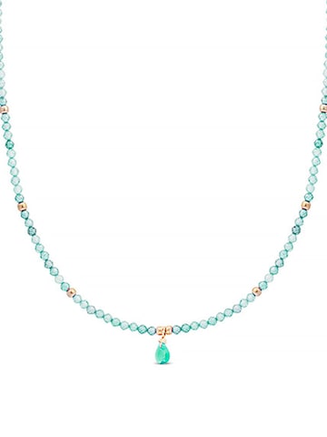 Luxenter Kette 'Athat'‌‌‌‌‌ in Grün: Vorderseite