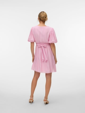 VERO MODA Cocktailjurk 'VMBella' in Roze