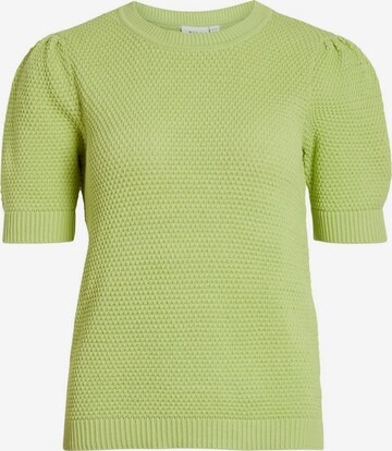 VILA Sweater in Green: front