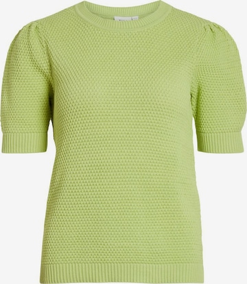 VILA Sweater in Green: front