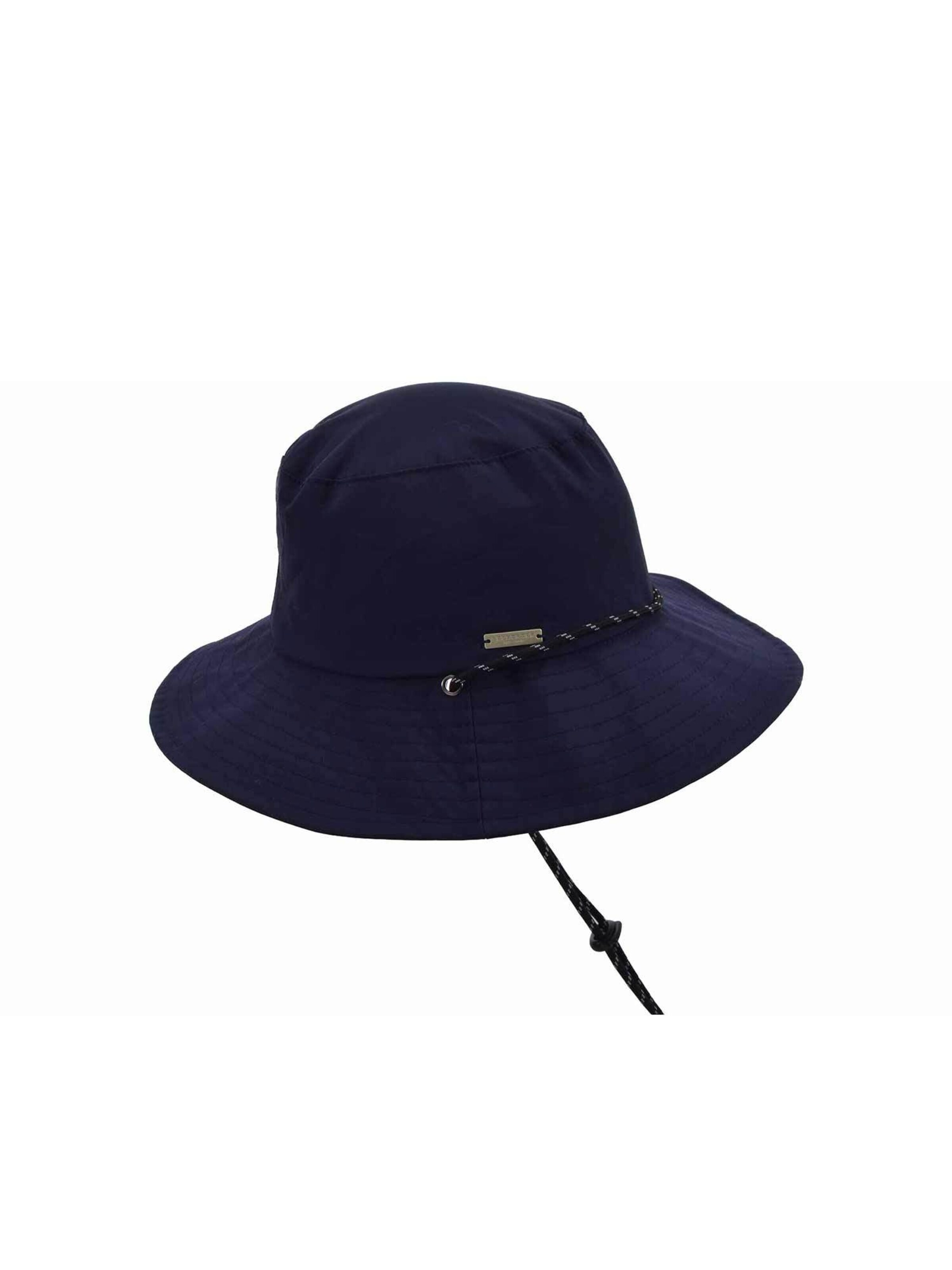 Seeberger Hat 'Hut' in Blue: front