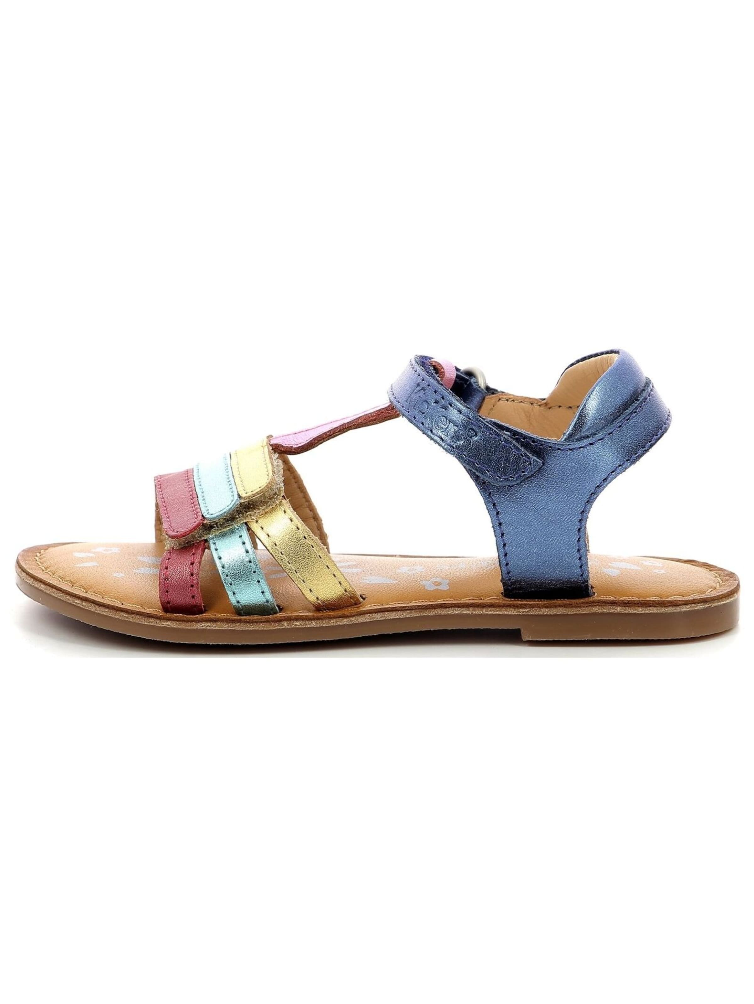 Sandalo di Kickers in colori misti