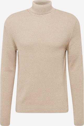 JACK & JONES Trui 'DALLAS' in Beige: voorkant