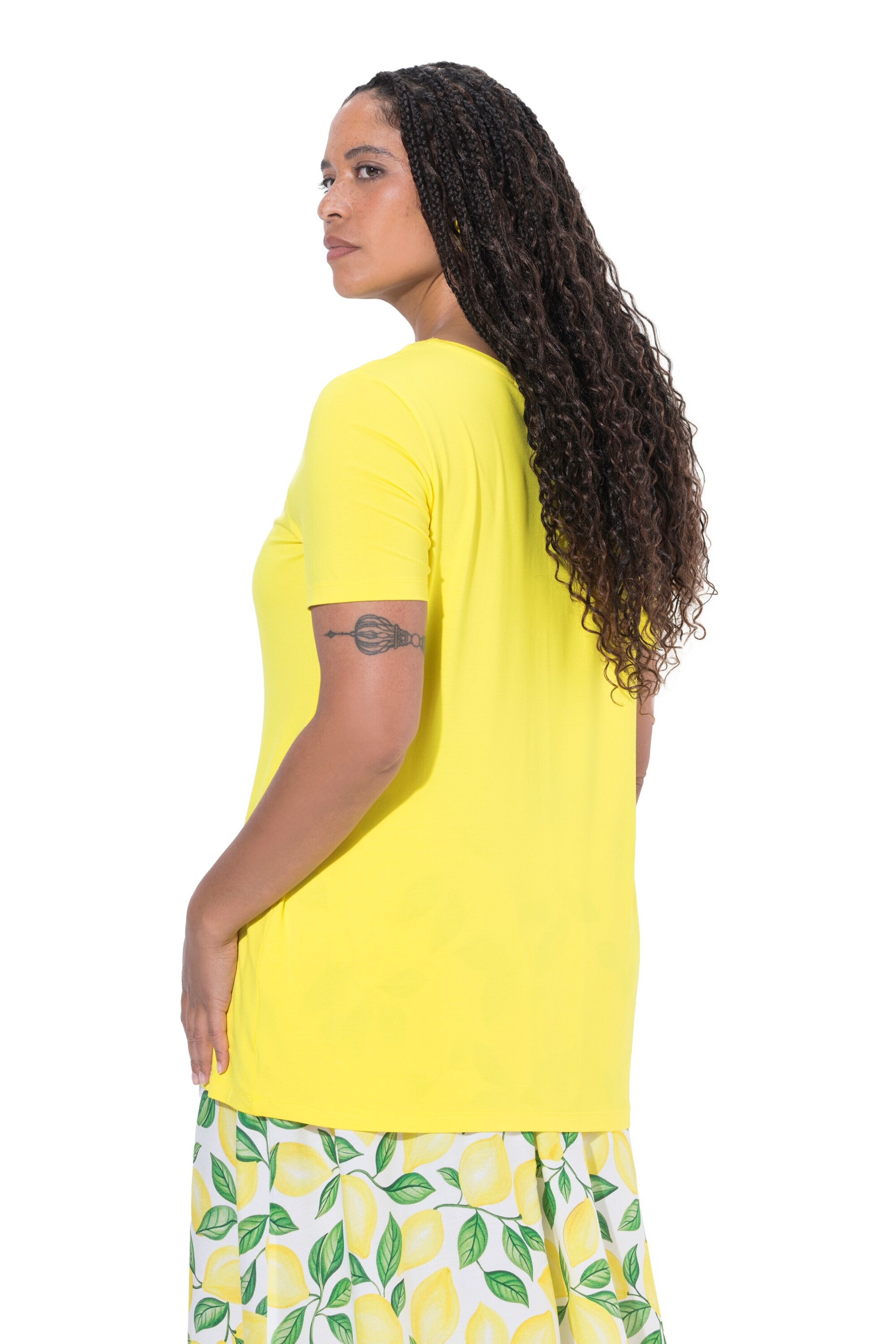 MIAMODA Shirt in Yellow