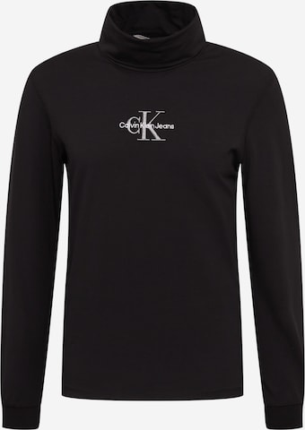 Calvin Klein Jeans - Camiseta en negro: frente