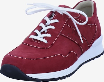 Finn Comfort Lace-Up Shoes 'PREZZO' in Red: front