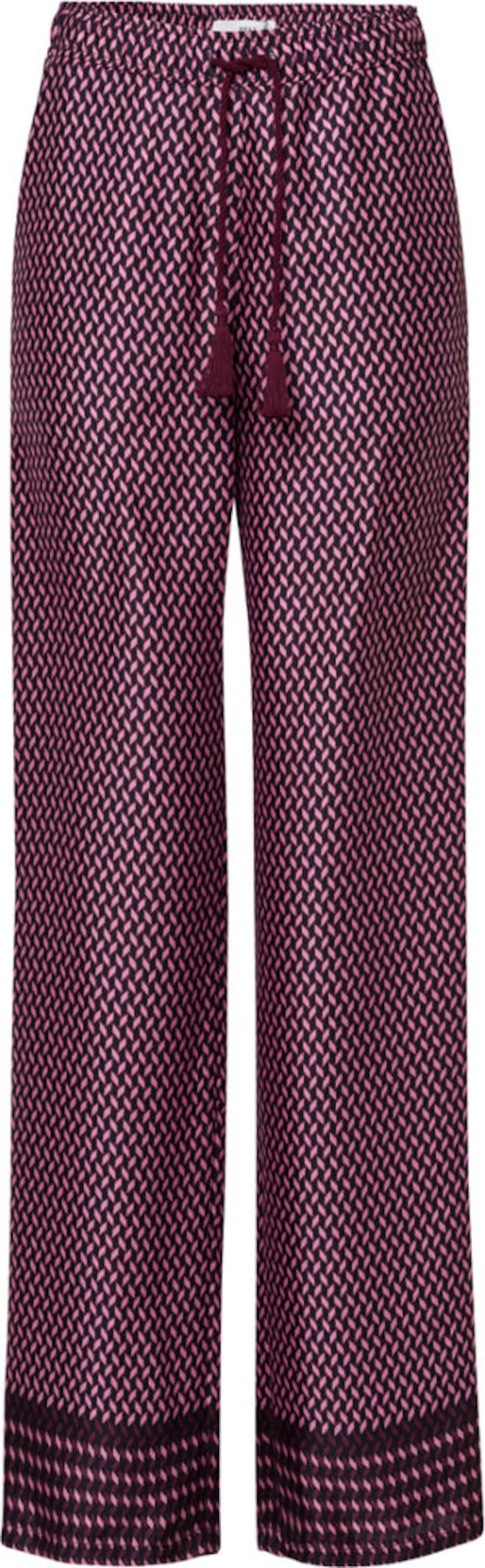 BRAX Wide Leg Hose 'Maine' in Lila: Vorderseite