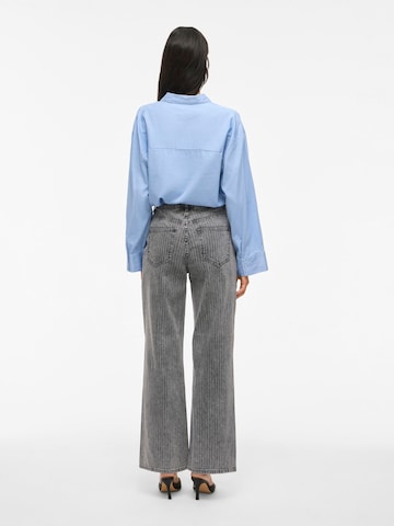 Wide leg Jeans 'VIFreya' di VILA in grigio