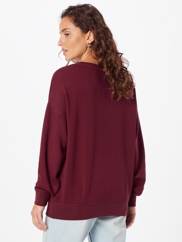 MSCH COPENHAGEN - Sweatshirt 'Ima' em vermelho