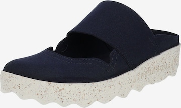 Pantoufle Asportuguesas en bleu : devant