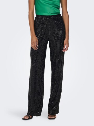 Wide leg Pantaloni di ONLY in nero: frontale