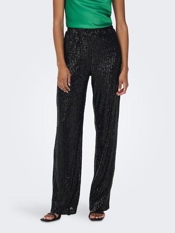 ONLY Wide leg Pants in Black: front