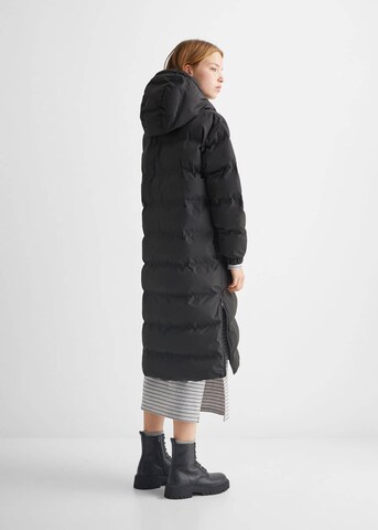 MANGO TEEN Winter Jacket 'Lina' in Black