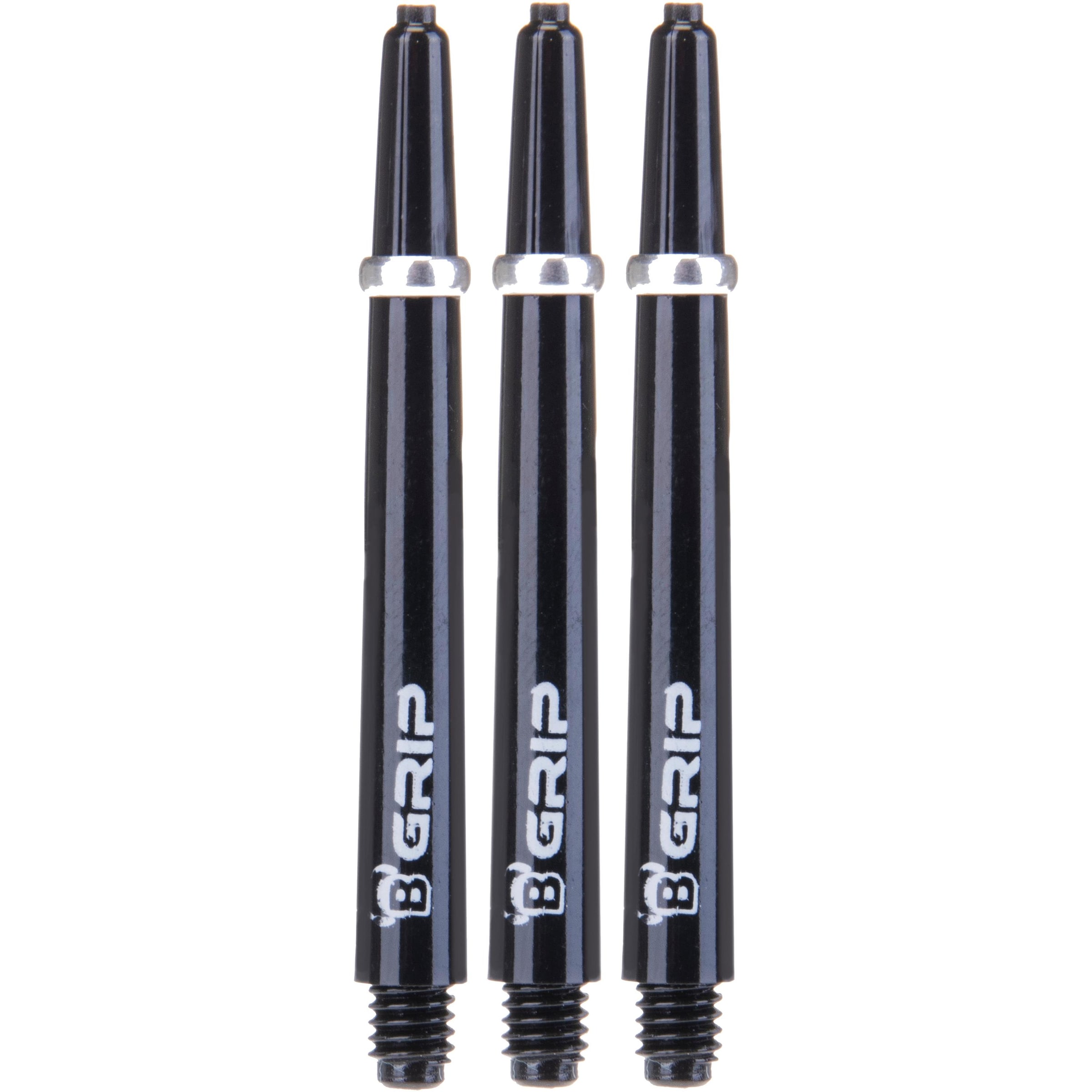 BULL'S Dartpfeil in Schwarz: Vorderseite