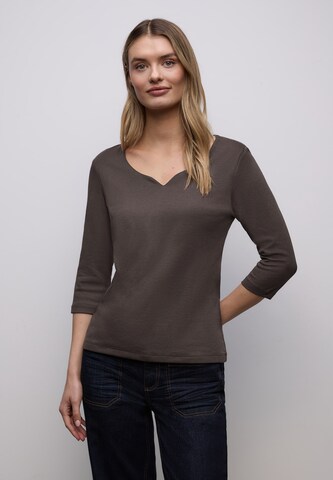 STREET ONE Shirt 'Ada' in Brown: front