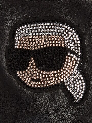 Karl Lagerfeld - Guantes sin dedos en negro