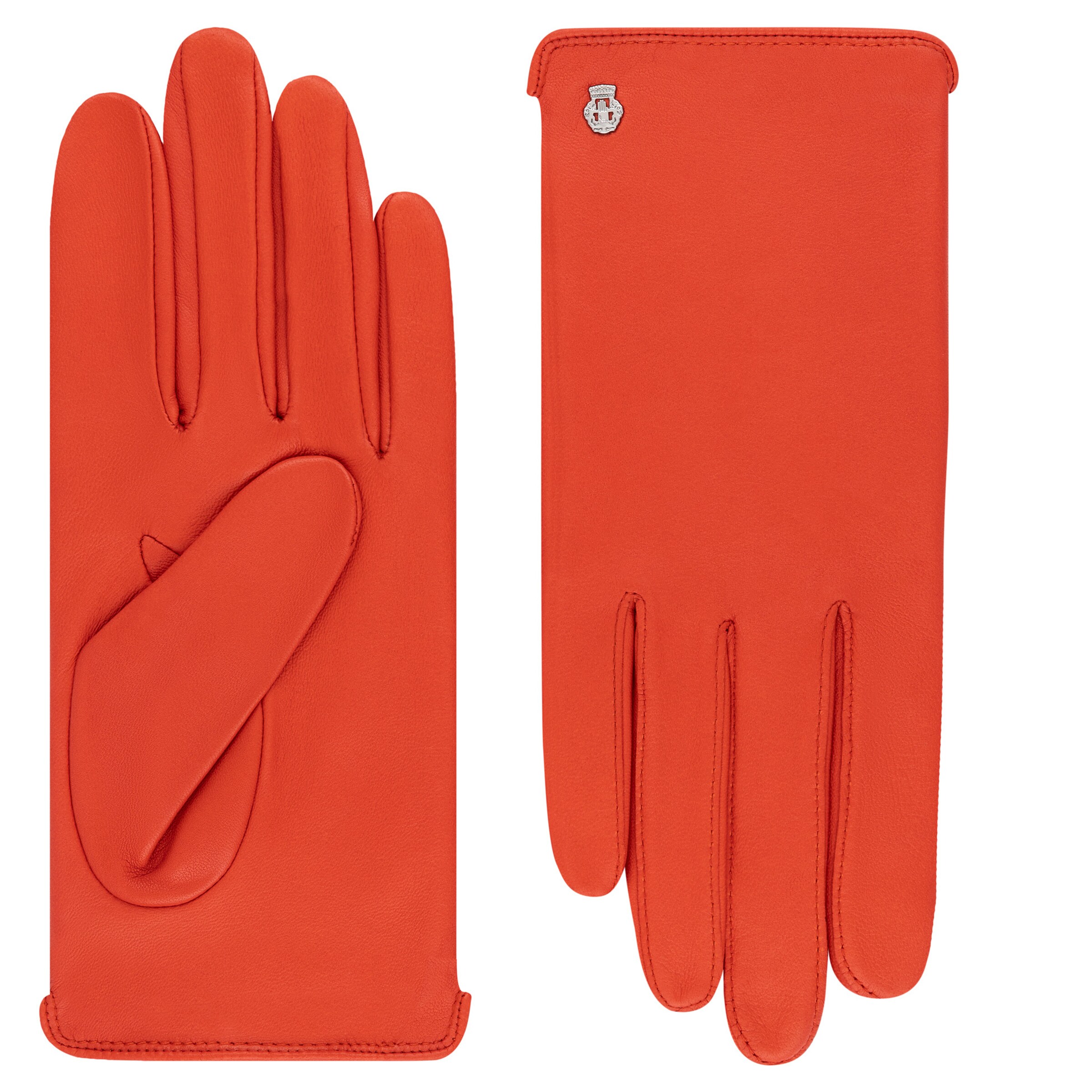 Mezzoguanti 'NEW YORK' di Roeckl in arancione: frontale
