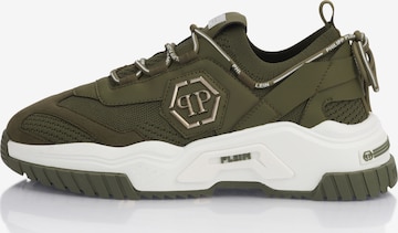 Philipp Plein - Zapatillas deportivas bajas 'Predator' en verde: frente