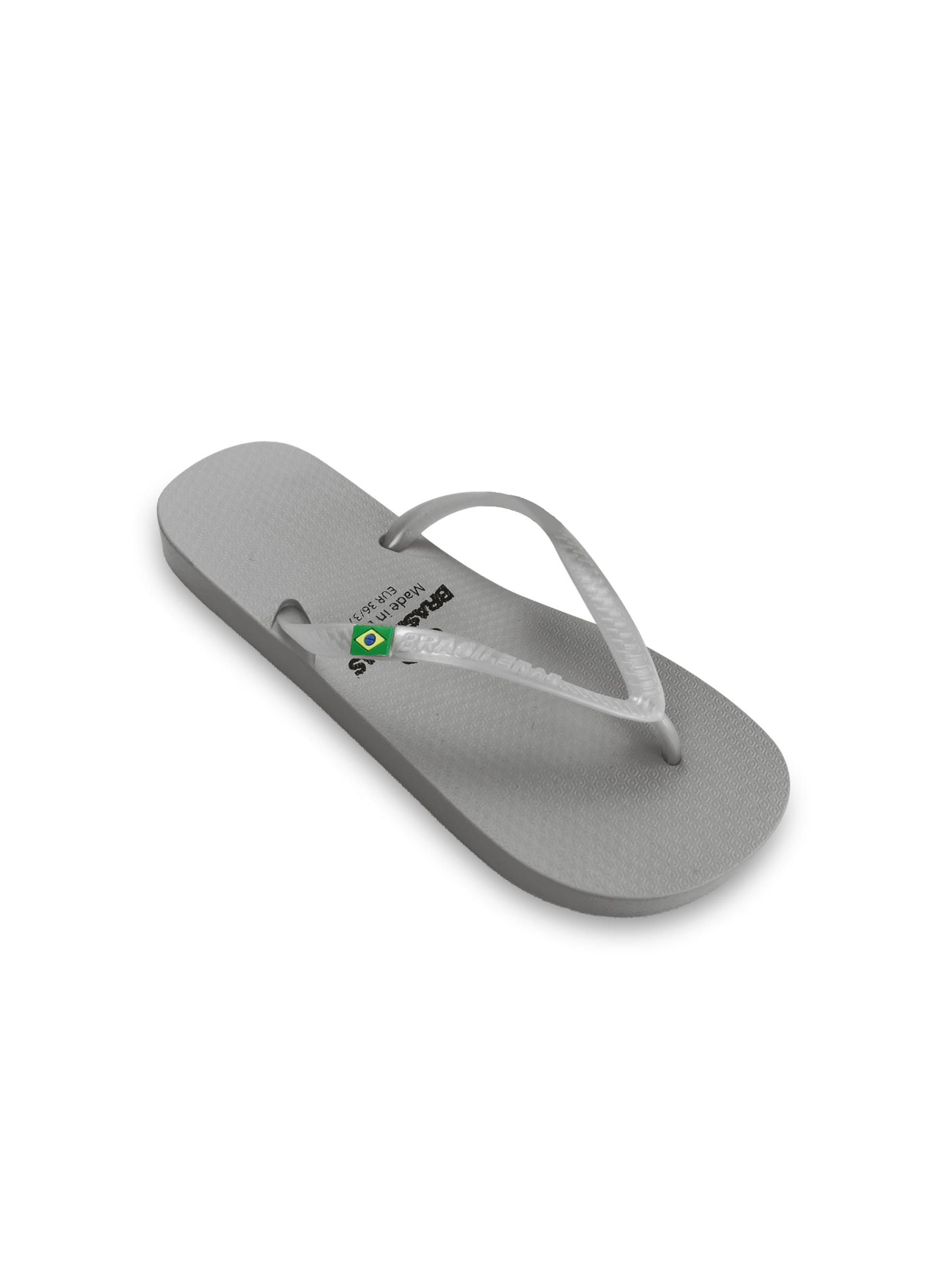 Brasileras - Zapatos para playa y agua 'Classic Pearl' en plata