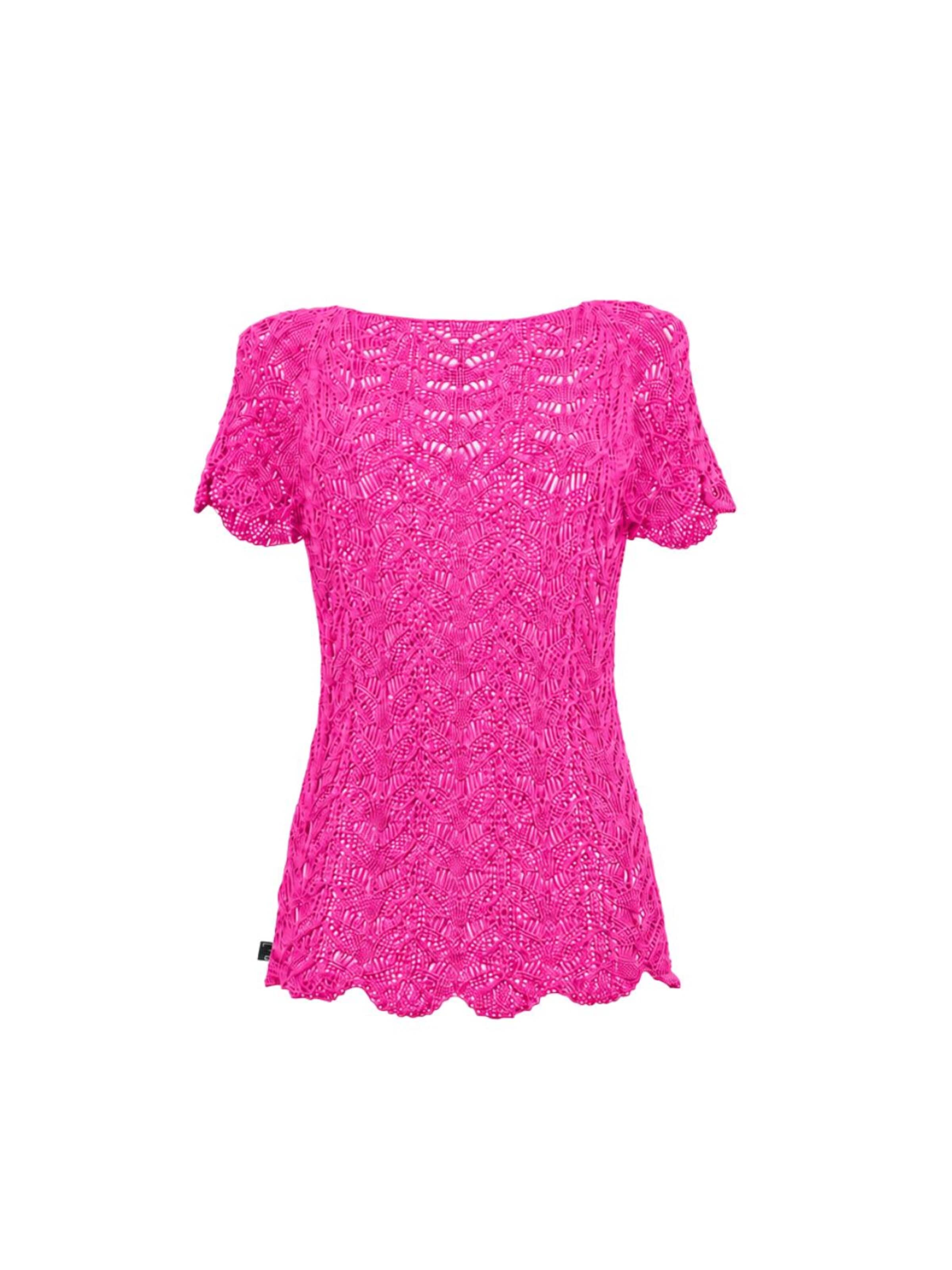 Süel knitwear Sticktop 'Twin Lace'‌‌‌‌‌‌‌‌‌ in Pink: Vorderseite
