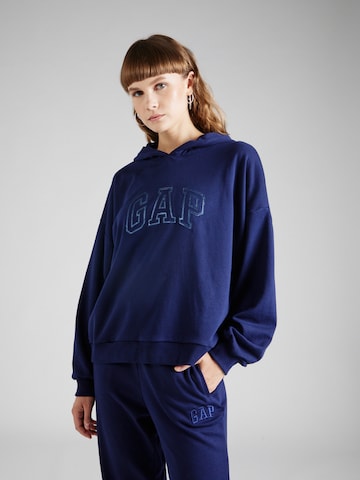 GAP Sweatshirt in Blue: front