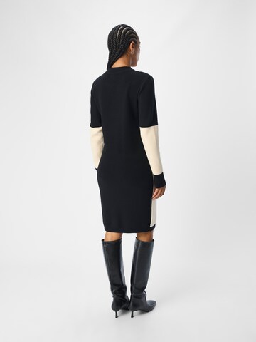 OBJECT Knitted dress 'OBJRAY' in Black