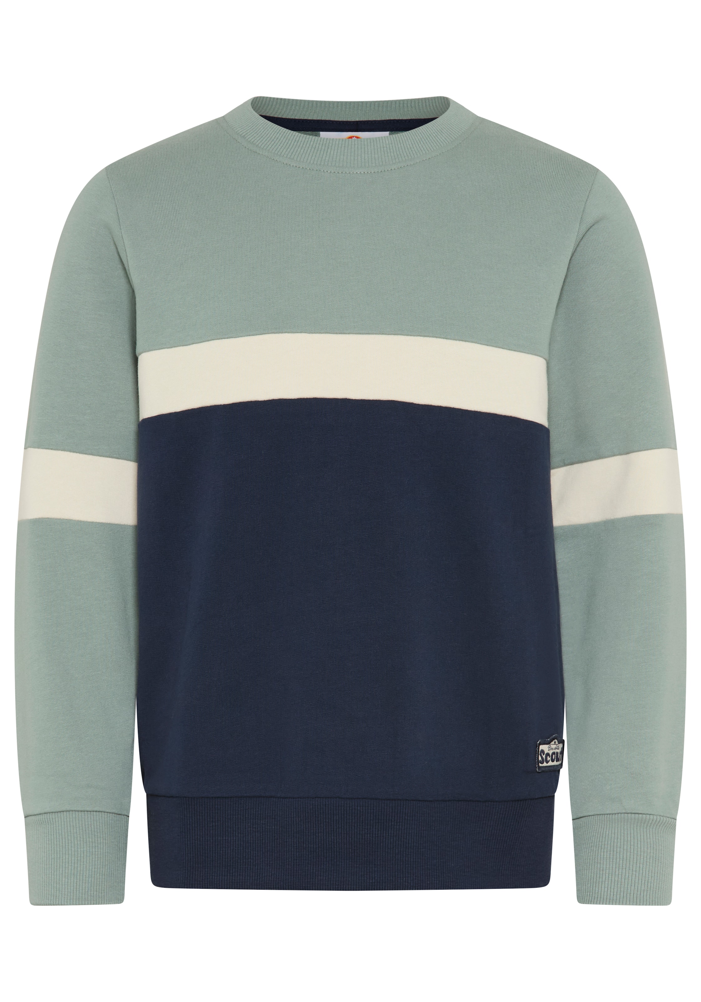 SCOUT Sweatshirt in Grün: Vorderseite