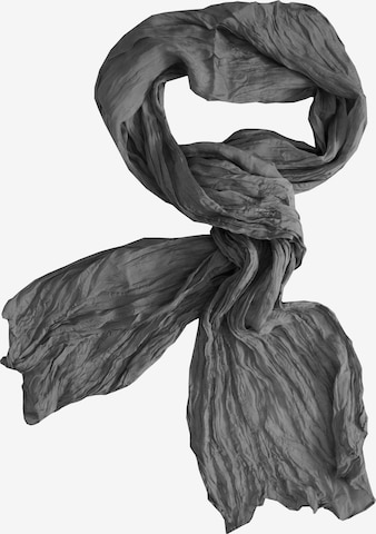 Écharpe 'Wrinkle' Posh Gear en gris : devant