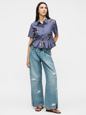 Munthe - Blusa 'NURIANA' en azul