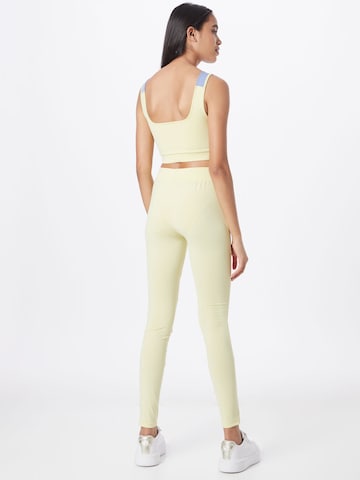 Urban Classics Skinny Leggings in Yellow