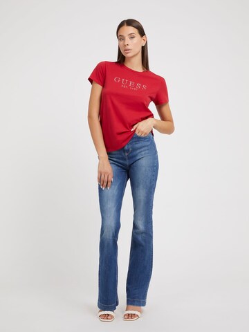 T-shirt GUESS en rouge