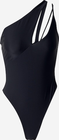 Misspap Swimsuit in Black: front