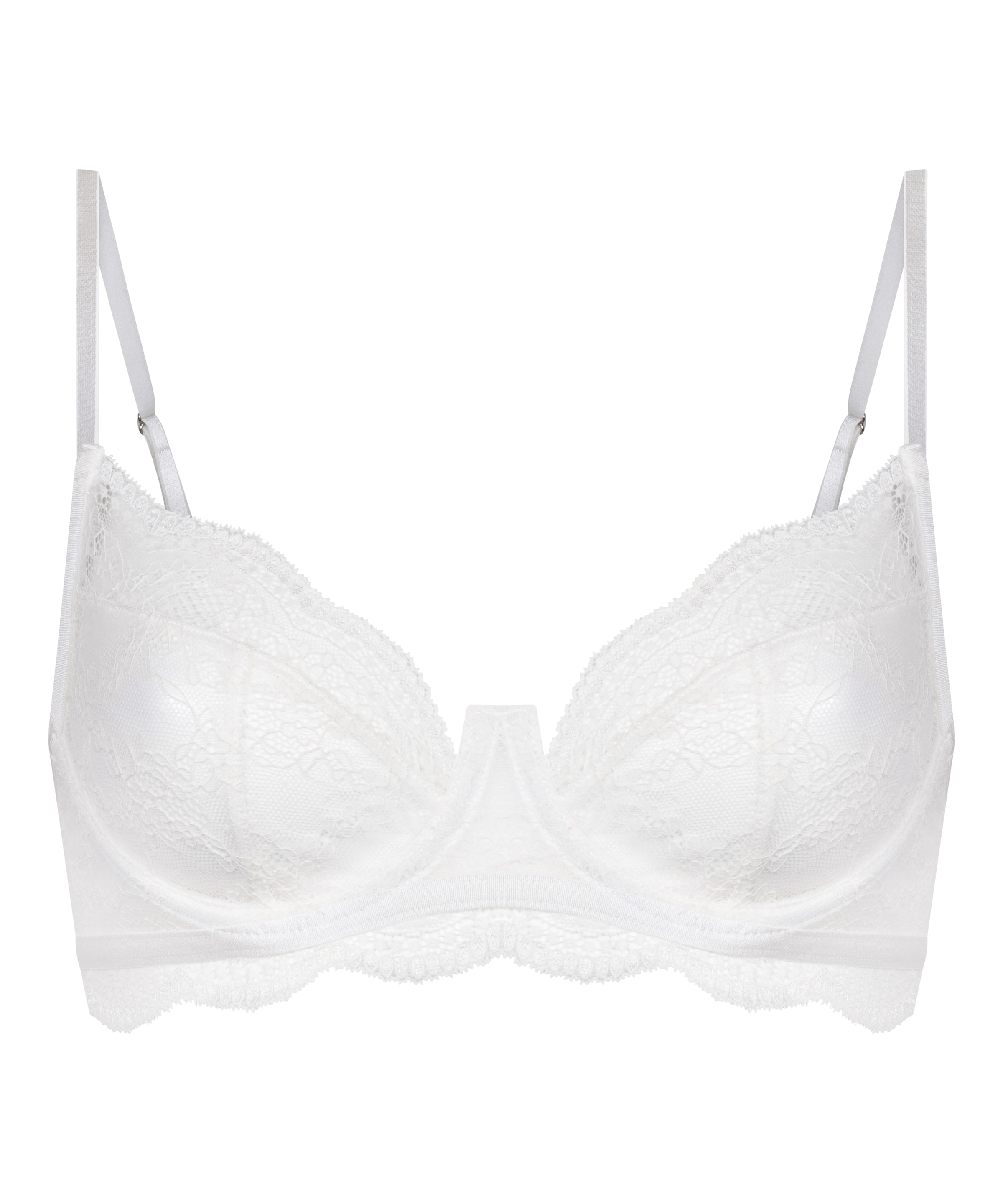 Hunkemöller T-shirt Bra 'Isabelle' in White: front